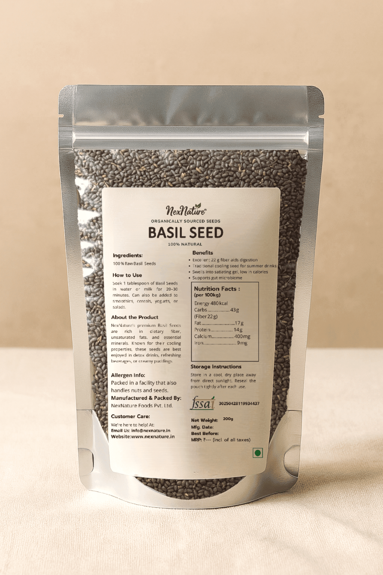 basil seeds nexnature