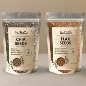 Chia Seeds and Flax Seeds Combo