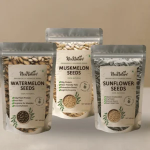 Sunflower Seeds, Muskmelon Seeds and Watermelon Seeds Combo