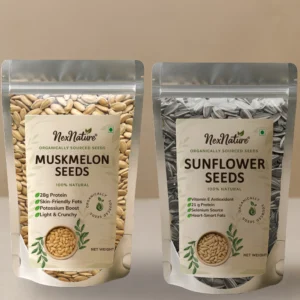 Sunflower Seeds and Muskmelon Seeds