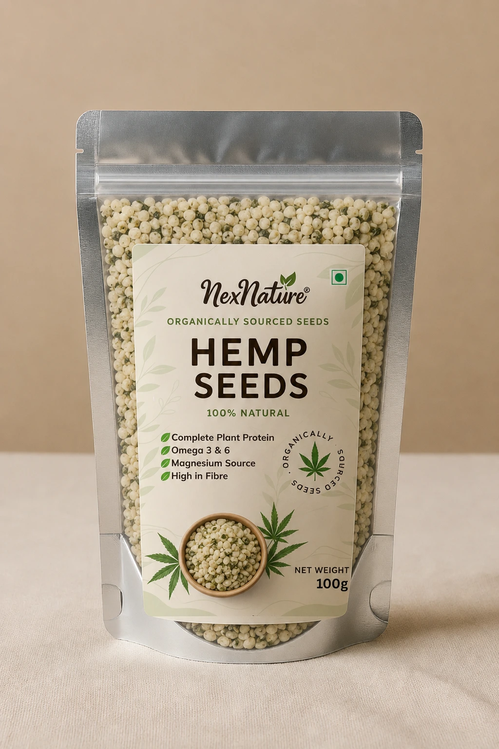 Hemp Seeds  100g