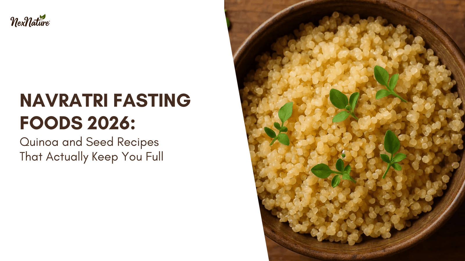 Navratri Fasting Foods 2026: Quinoa and Seed Recipes That Actually Keep You Full